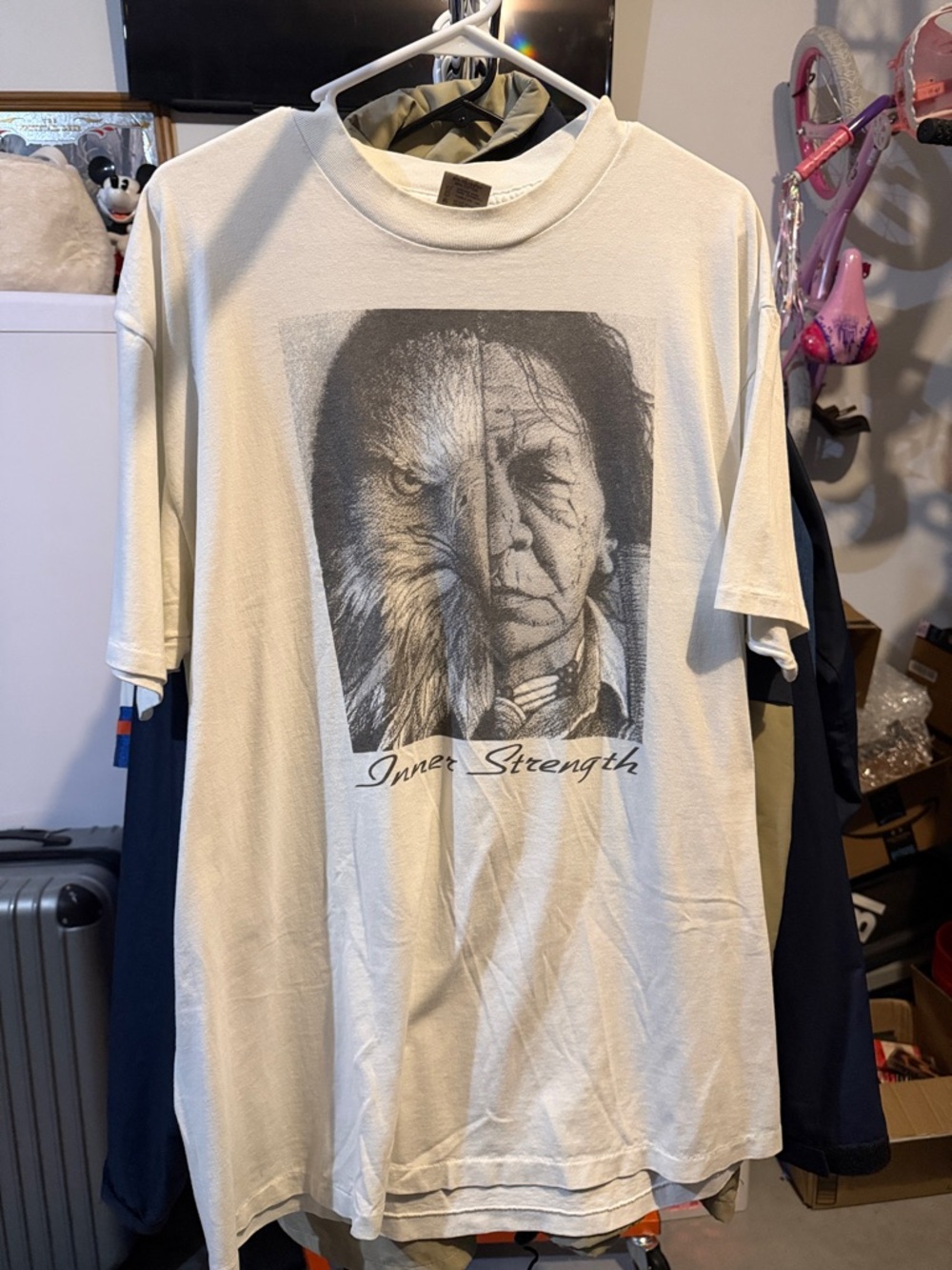 Delta Cream Short-Sleeve 'Inner Strength' Graphic Tee